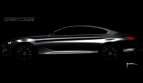 BMW Gran Coupe Drawing 03