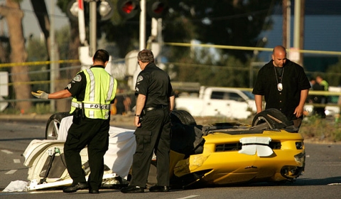 Car Crash Chevrolet Corvette Crash Takes Four Lives