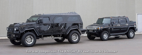 Conquest Knight XV - Fully Armoured Luxury SUV 01