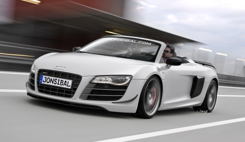 Rendering Audi R8 GT Spyder