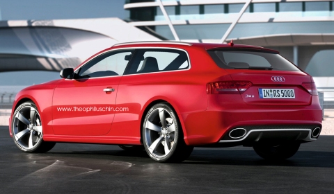 Rendering Audi RS5 Fast Back 01