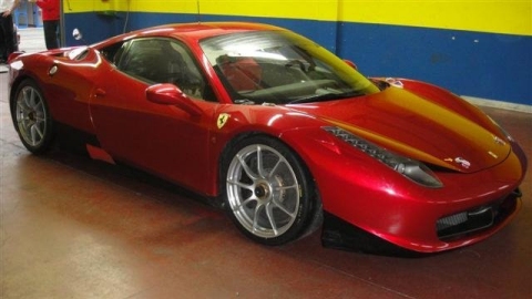 Spotted Ferrari 458 Italia Challenge Car 01