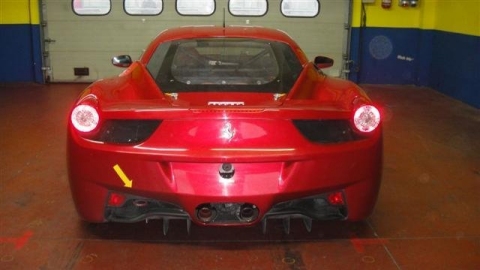 Spotted Ferrari 458 Italia Challenge Car 02