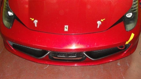 Spotted Ferrari 458 Italia Challenge Car 03