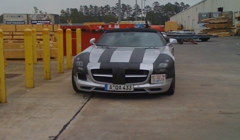 Spyshots Mercedes-Benz SLS AMG Roadster in Texas, US 01