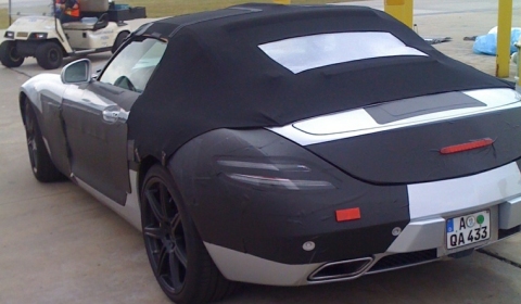 Spyshots Mercedes-Benz SLS AMG Roadster in Texas, US 02