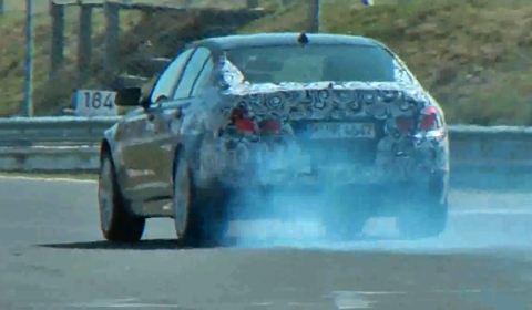 Spyvideo BMW F10 M5 at the Nürburgring