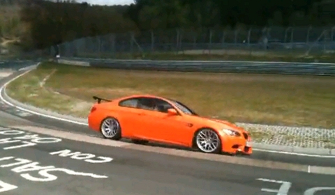 Video BMW M3 GTS on the Nürburgring
