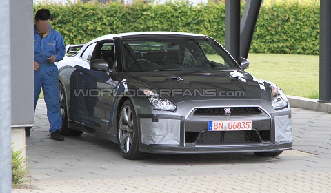 2012 Nissan GT-R Spy Shots