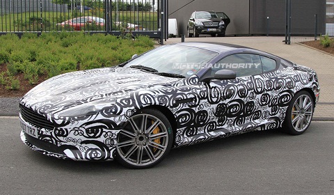 Aston Martin DBS Facelift Spy Shots