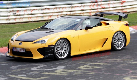 Lexus LFA Nürburgring At The 'Ring!