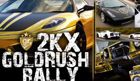 GoldRush 2KX rally start