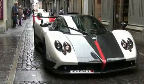 Pagani Zonda Cinque at the Pagani Zonda Meeting 2010