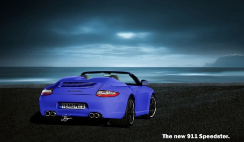 Rendering 2011 Porsche 911 Speedster