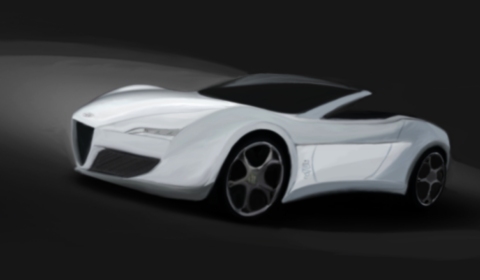 Rendering Alfa Romeo 6C 3200 Cento