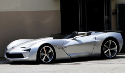 Roofless Corvette Stingray Concept
