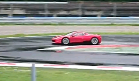 Video Ferrari 458 Italia Challenge at Monza