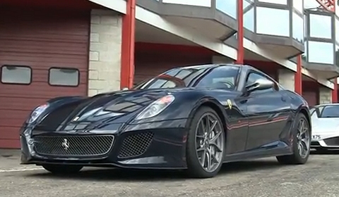 Video Ferrari 599 GTO at Spa Francorchamps