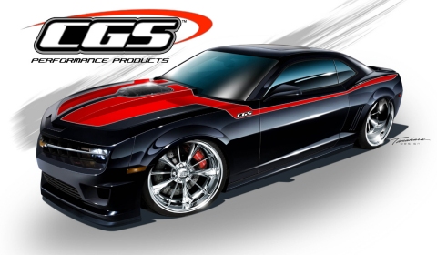 CGS Motorsports 2011 Camaro for SEMA 2010