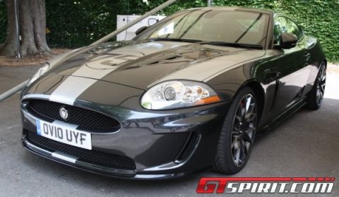 Goodwood 2010 Close-up Jaguar XKR 75