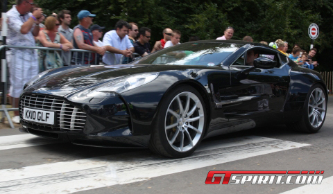 Goodwood 2010 Exclusive Close-up Aston Martin One-77