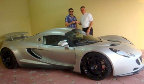 Hareton Akob Receives Hennessey Venom GT in Dubai