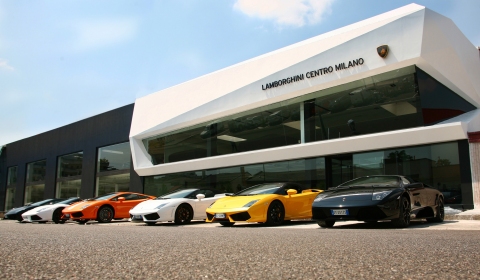 Lamborghini Newest Dealership Centro Milano