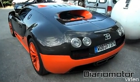 Spotted Bugatti Veyron Super Sport in Spain