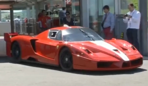 Video Ferrari FXX at Fiorano