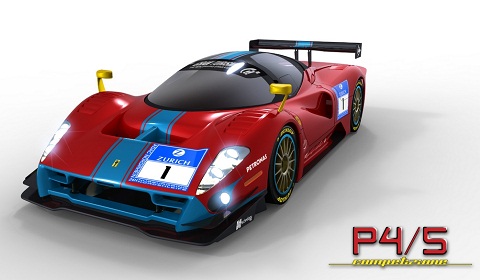 Ferrari P45 Competizione Renderings