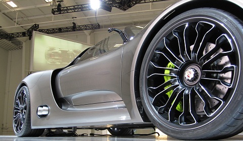 Porsche 918 Spyder At Pebble Beach