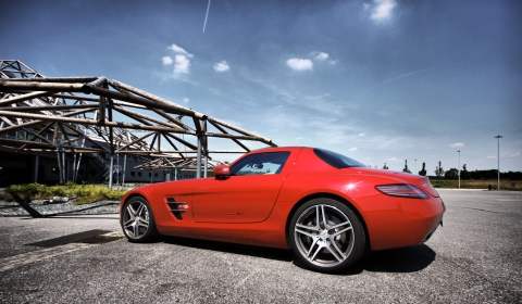 Photo Of The Day Mercedes-Benz SLS AMG at Wiesmann Factory