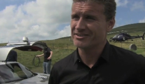 Video Coulthard Drives SLS AMG at Isle of Man