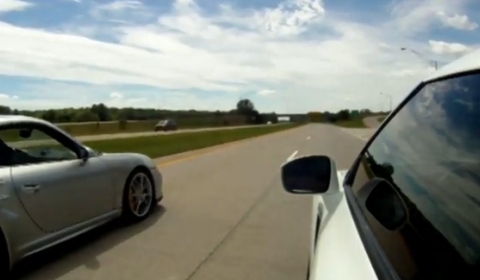 Video Switzer R911 997 GT2 vs Switzer E900 R35 GTR