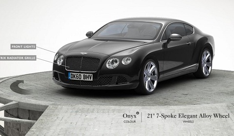 Bentley Continental GT Visualiser