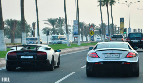 Mansory SLR vs Lamborghini LP670-SV