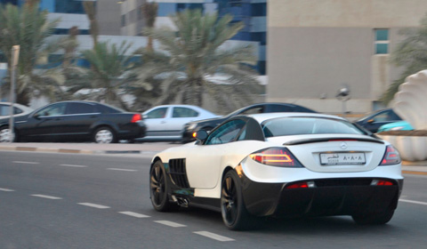 White Mansory Renovatio SLR in Doha Qatar