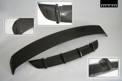 MTM TT-RS Carbon Fiber Spoiler and Diffuser 01