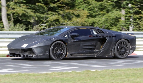 Spyshots: 2011 Lamborghini Jota - Murciélago Replacement at Nordschleife