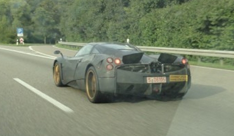 Spyshots: Pagani C9 Deploys Air Brake