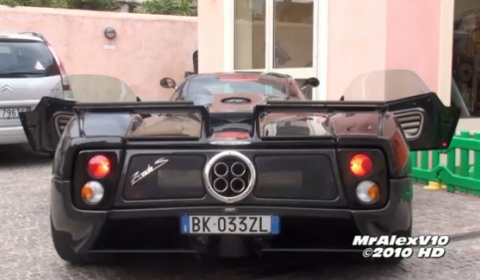 Video Horacio Pagani's Carbon Pagani Zonda C12S