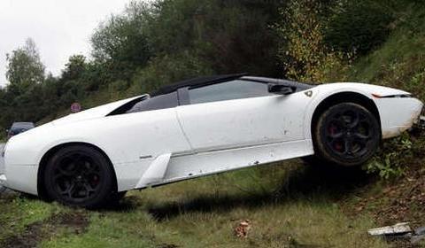 Lamborghini LP640 Crash