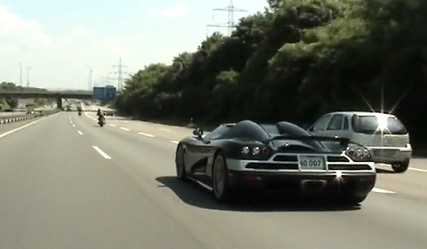 Koenigsegg CCXR In A Tunnel