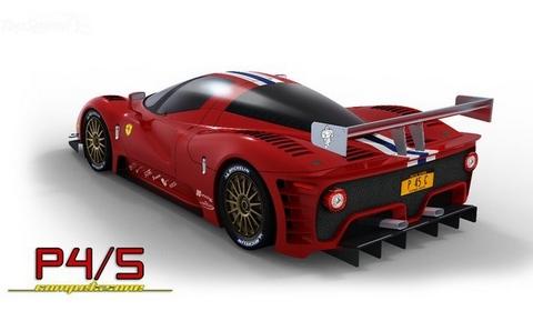 Official Rendering: Ferrari P4/5 Competizione 