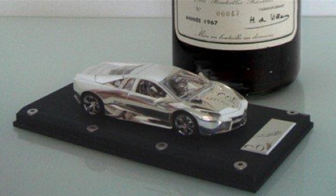 Gold & Platinum Ultima Jewelry Luxury Toy Car Models