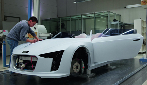 Making of Audi E-tron Spyder