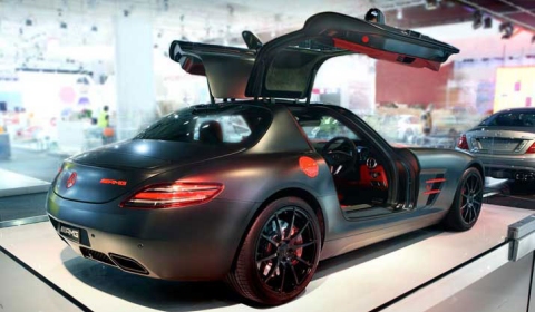 Mercedes-Benz SLS AMG Night Black 01