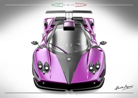 New One-off Pagani Zonda 750 01