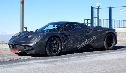 Spyshots: Pagani C9 Test Mule Close-up