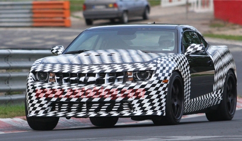 Spyvideo Chevrolet Camaro Z28 at Nürburgring